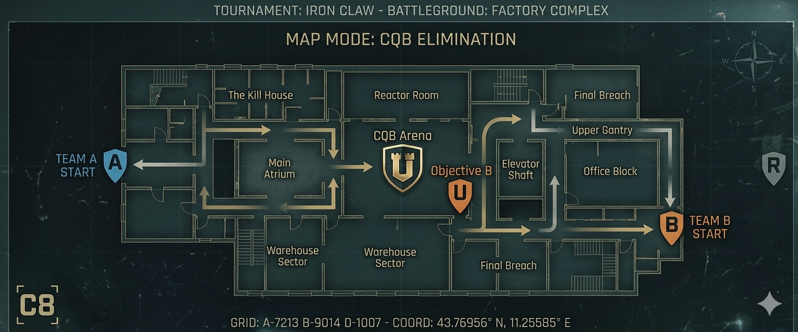 CQB arena map